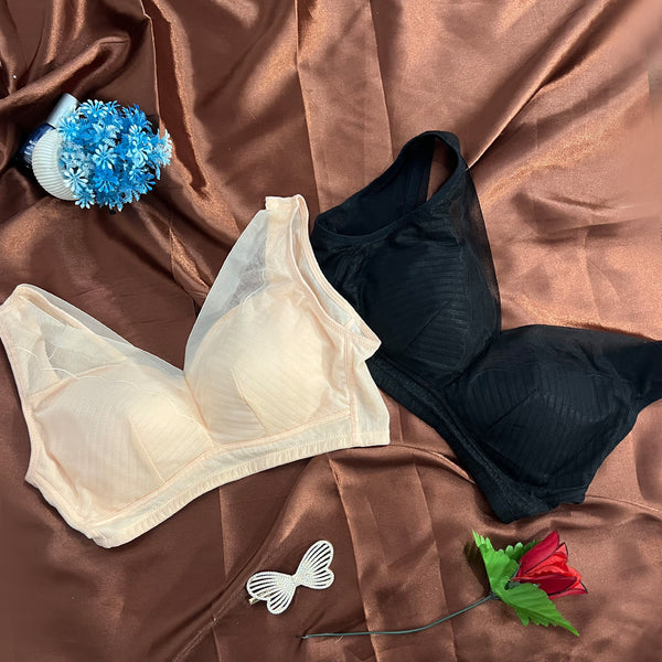 Very Comfort bra with removeable pads | NoN wired