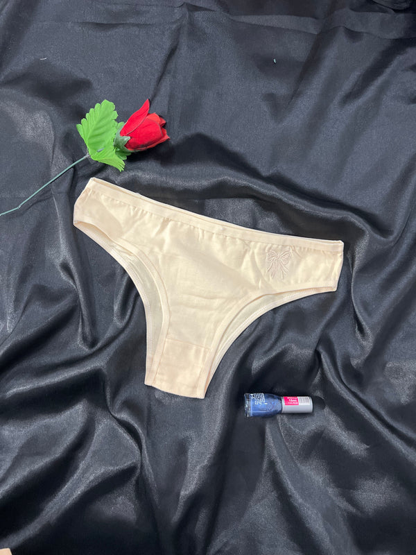 Everyday Comfort Embroidered Mid-Rise Panty