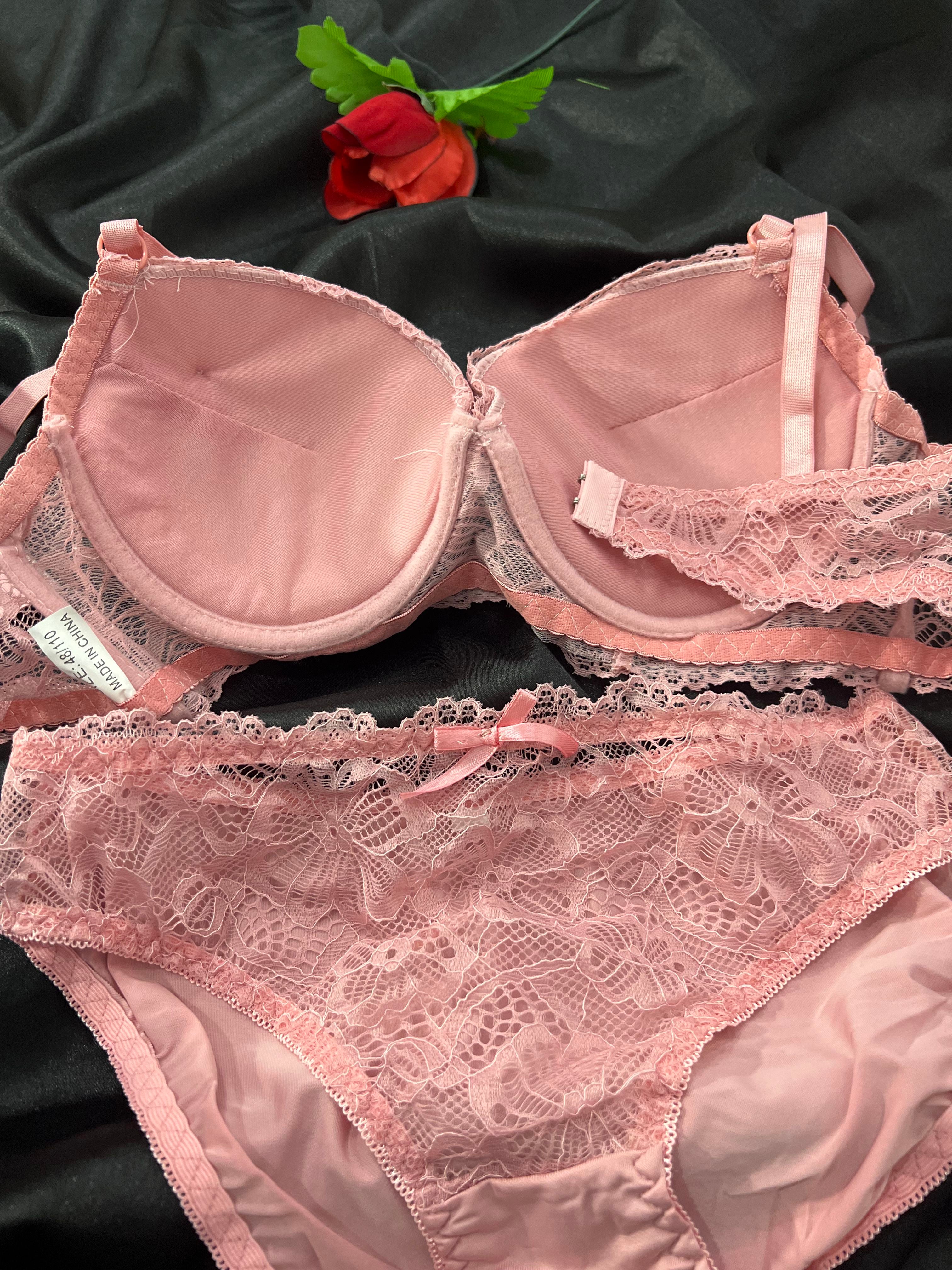 Wired Bra & Panty With Sportable Pads