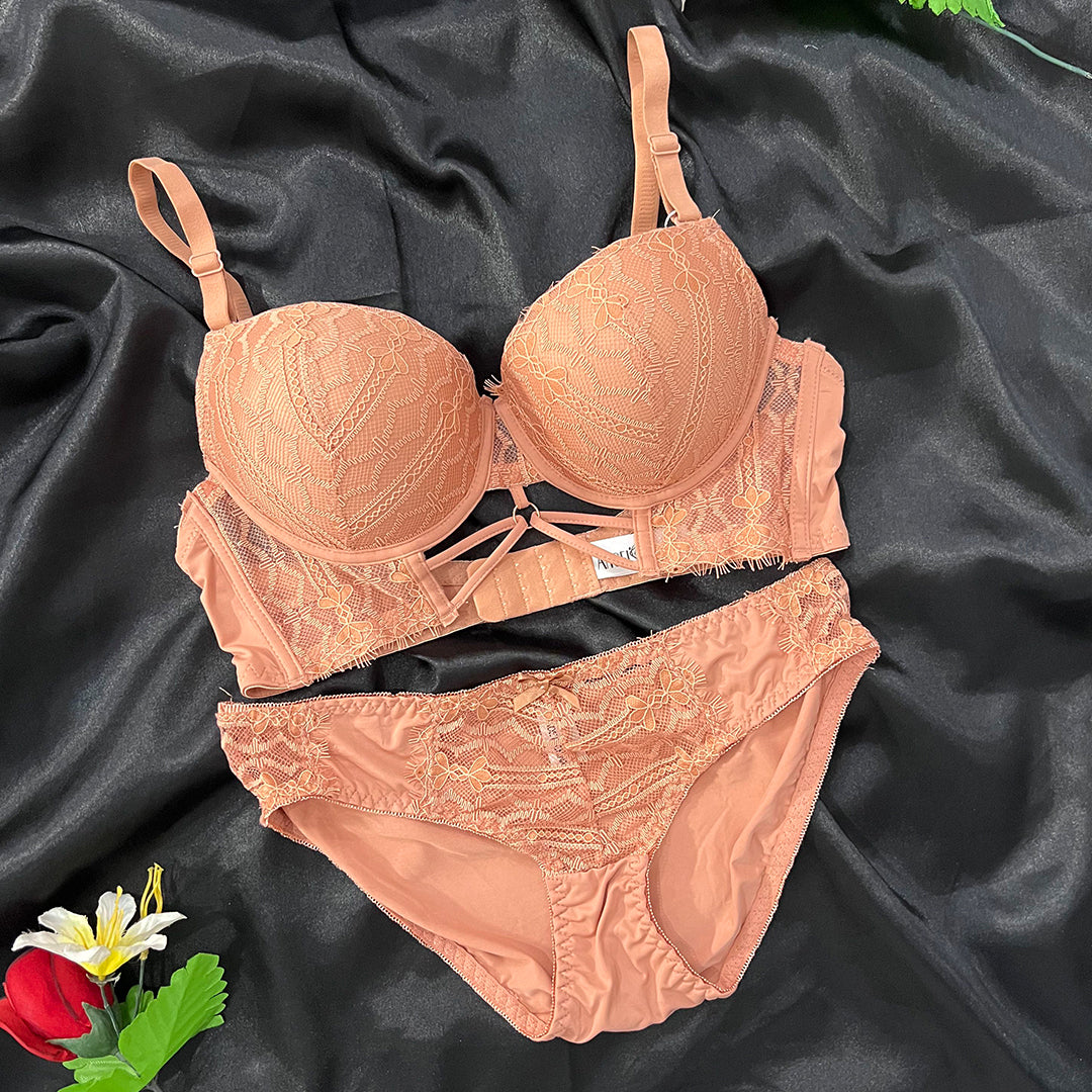 Premium Bra & Pantie Set - With Soft wire and Soft Pad