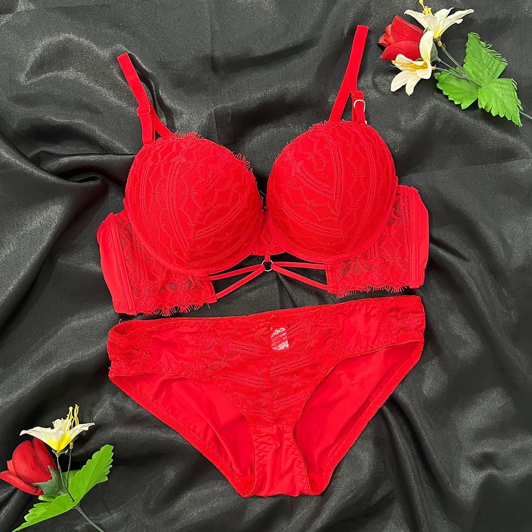 Premium Bra & Pantie Set - With Soft wire and Soft Pad