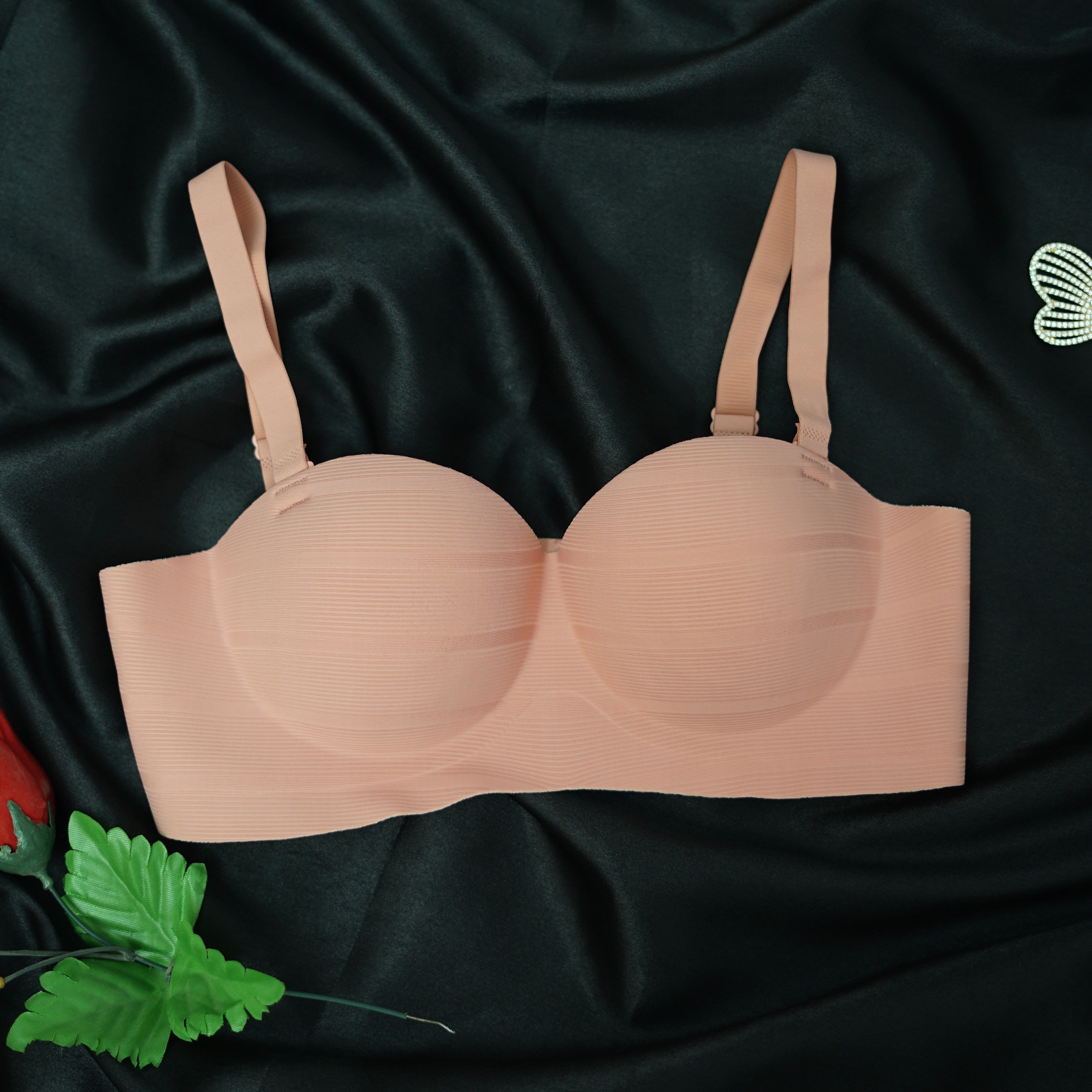 2 in 1 Soft Foam Bra – Comfort & Versatile Support can use with strap & without strap