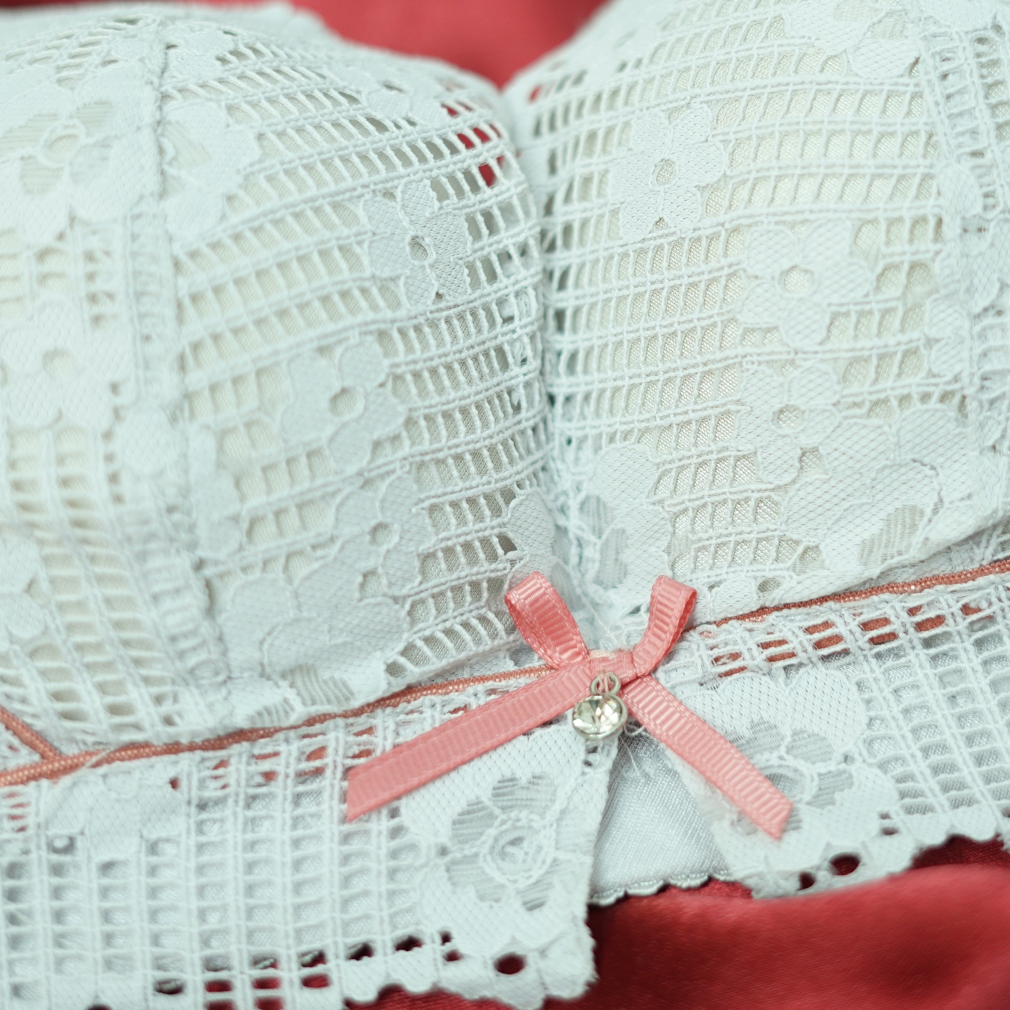 Elegant White Lace Bra – Comfortable, Stylish & Perfect for Daily Wear