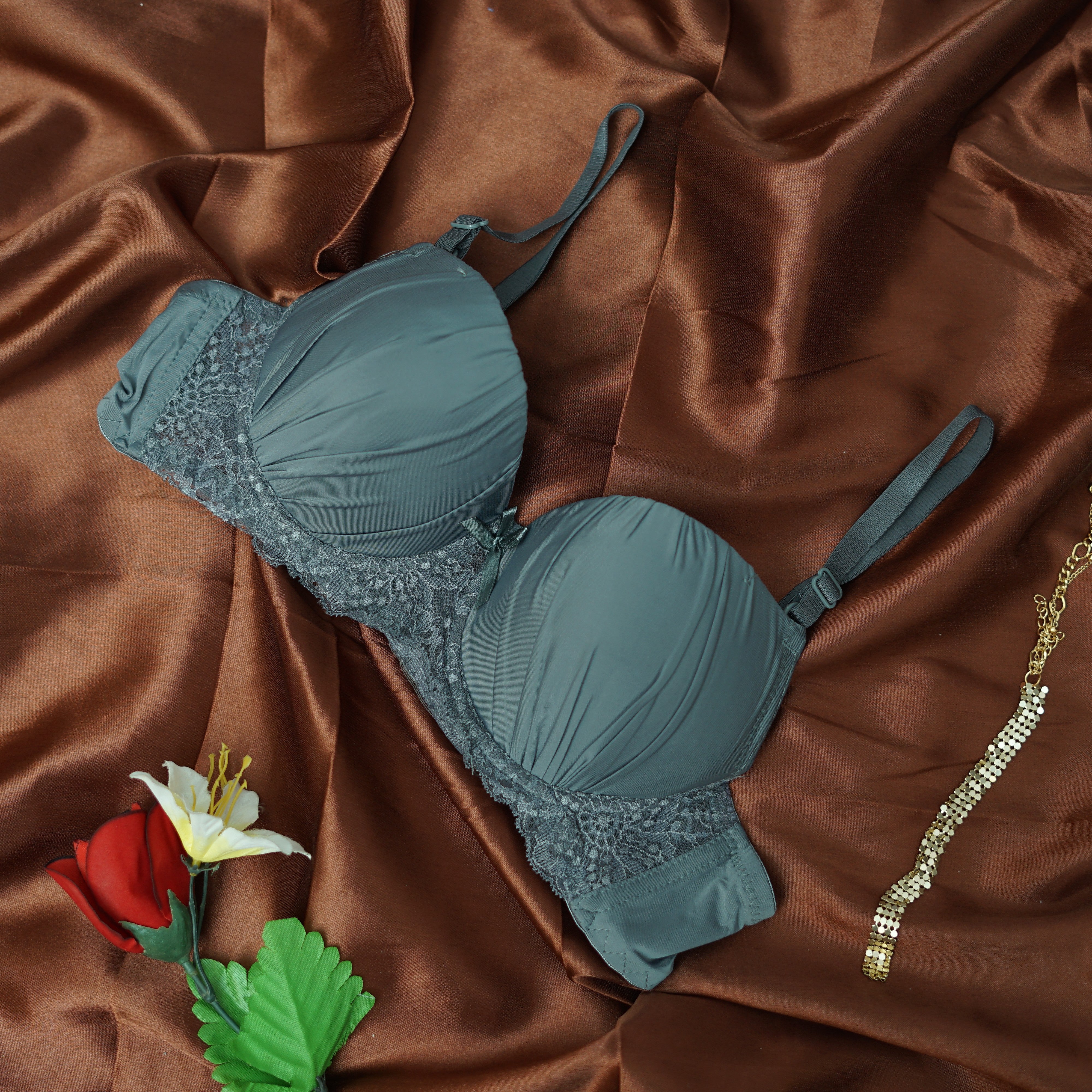 Silk covered padded bra for girls | Soft as Silk, Strong in Style