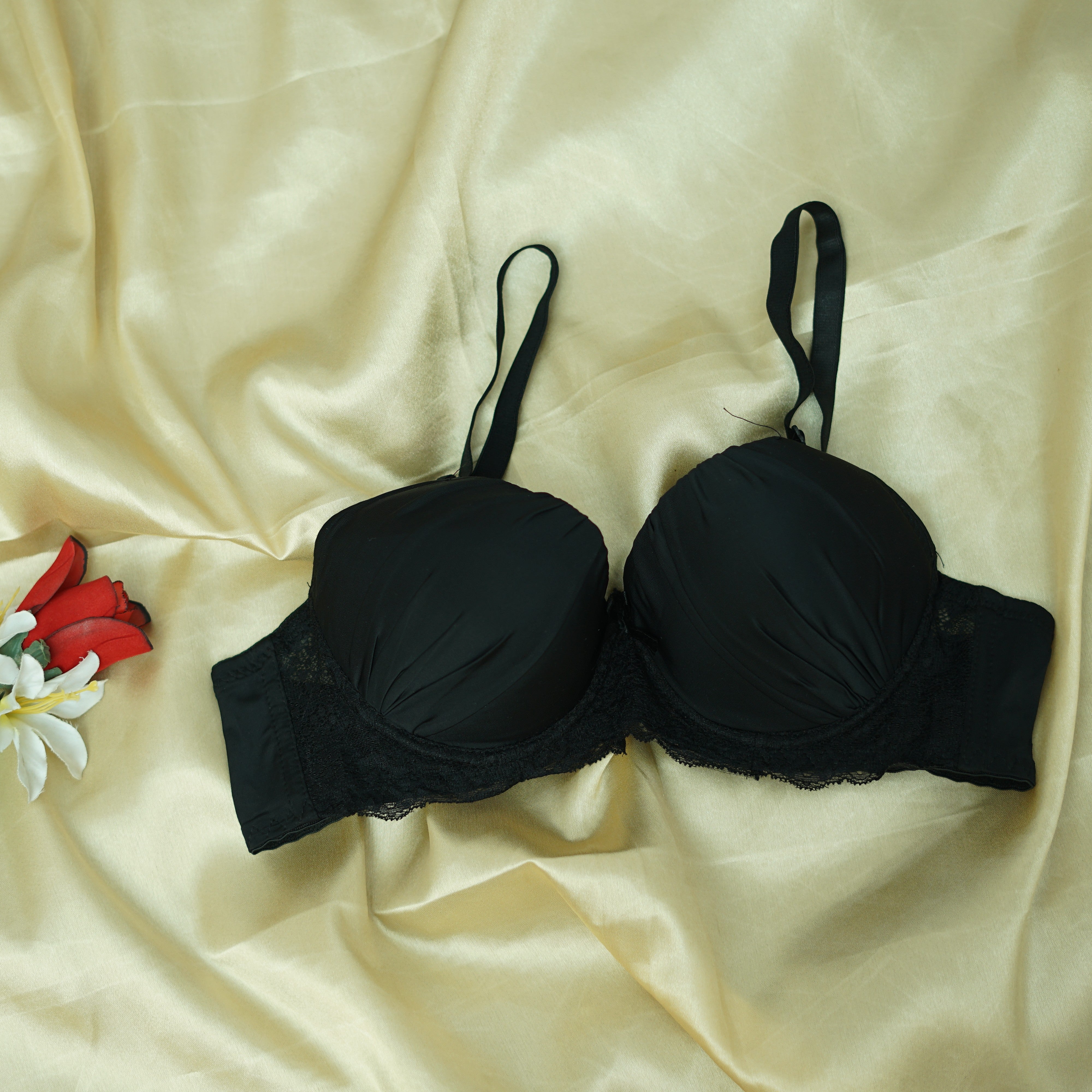 Silk covered padded bra for girls | Soft as Silk, Strong in Style
